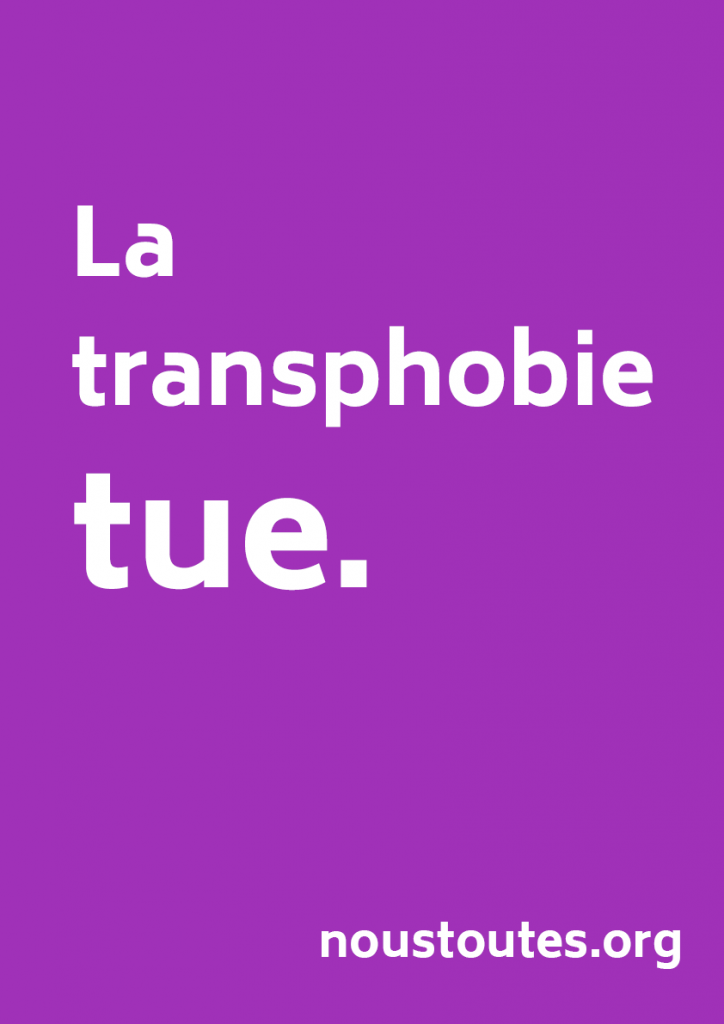 La transphobie tue