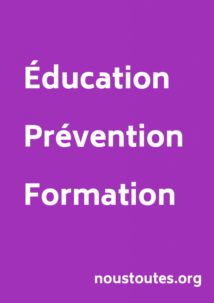 Education
Prévention
Formation