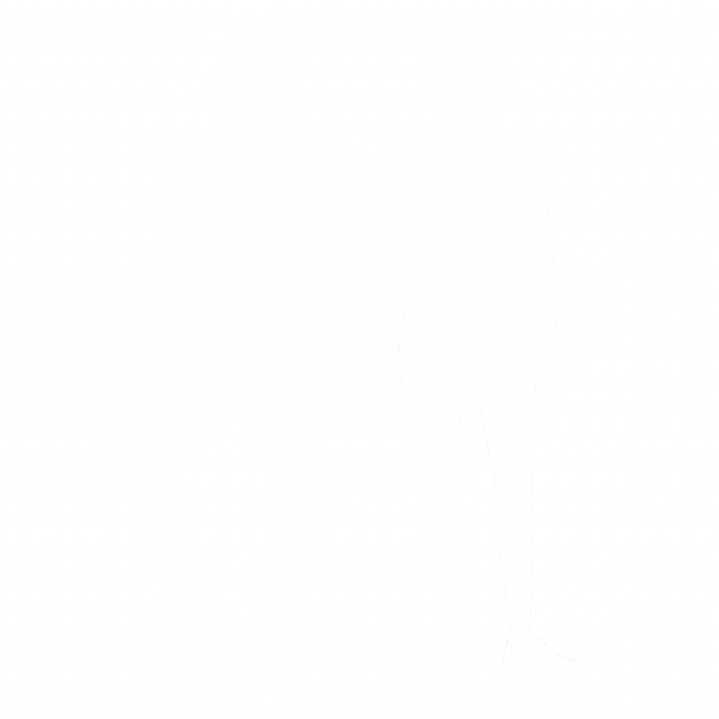 2 silhouettes femmes