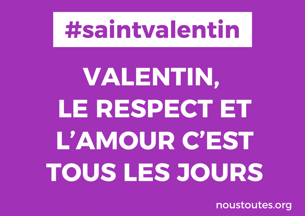 #saintvalentin Valentin, le respect et l'amour c'est tous les jours